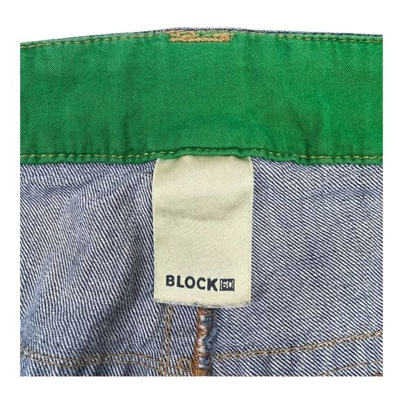 Vintage BLOCK 60 Men’s Blue Cotton Straight Leg Jeans US 33 Made in Italy | $500 - Picture 12 of 14